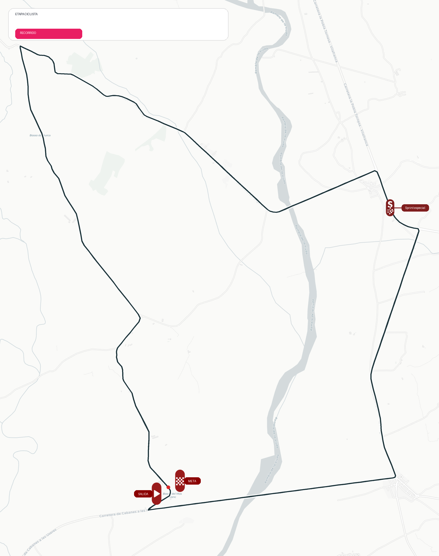 Mapa de etapa